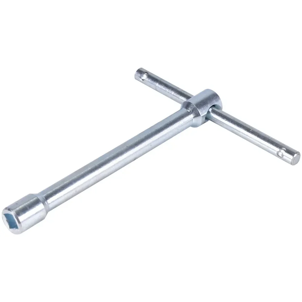 Chave T Curta 140Mm Com Soquete Fixo Quadrado 8Mm Raven - Imagem 2