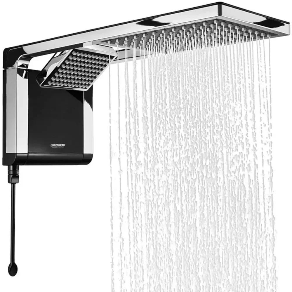 Chuveiro Acqua Duo Ultra Preto Cromado 5500W 127V Lorenzetti - Imagem 4
