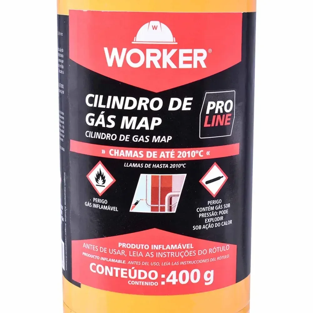 Cilindro De Gás 887773 400G Worker - Imagem 5