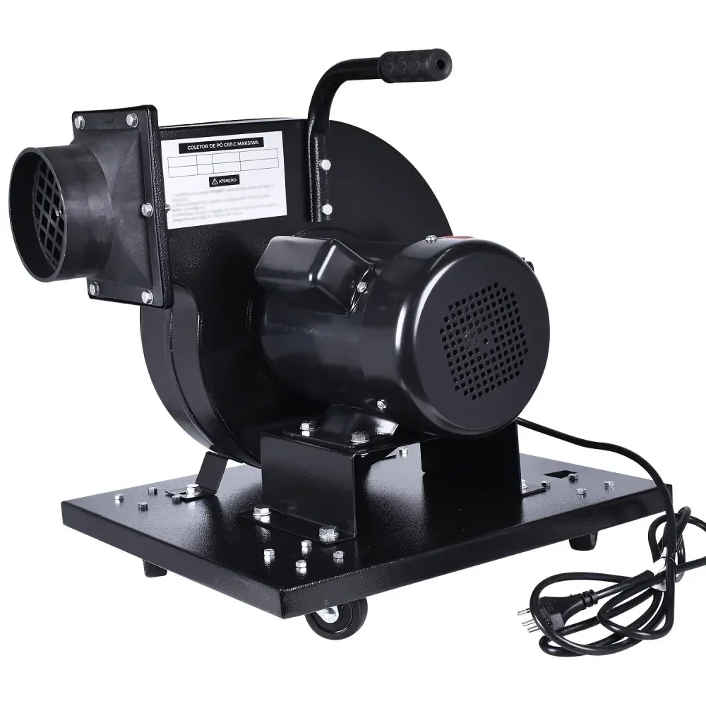 Coletor De Pó De Parede Com 1 Boca Cpp/1.C Black Edition Maksiwa - Imagem 4