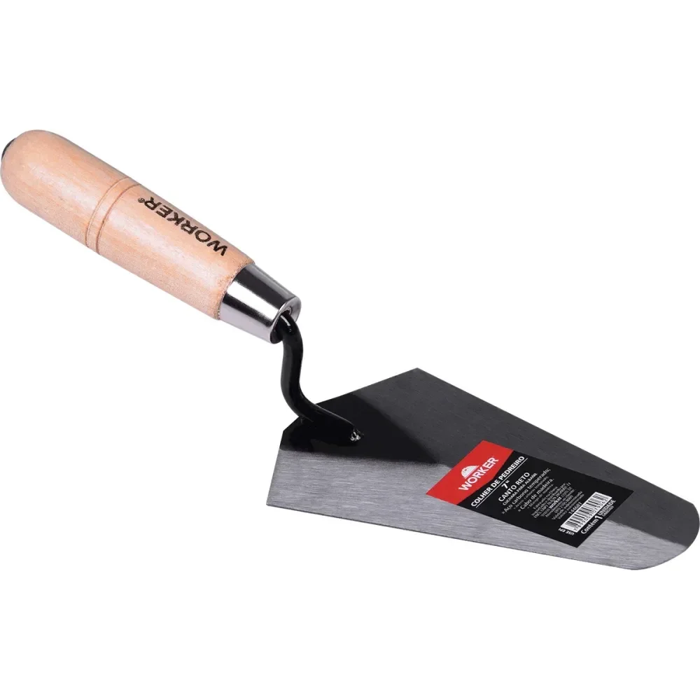 Colher Pedreiro 7 Canto Reto Worker - Imagem 2