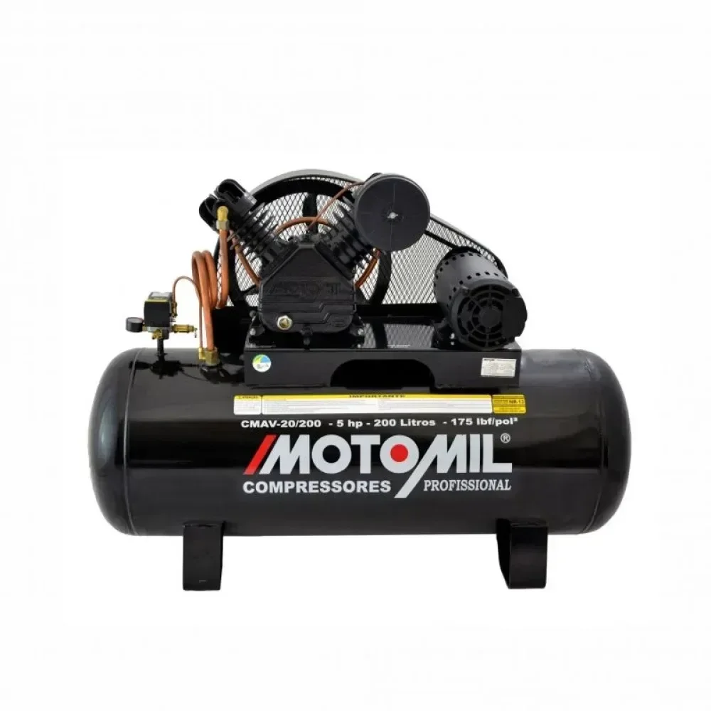 Compressor De Ar Cmav-20/200 280/380V Motomil - Imagem 3