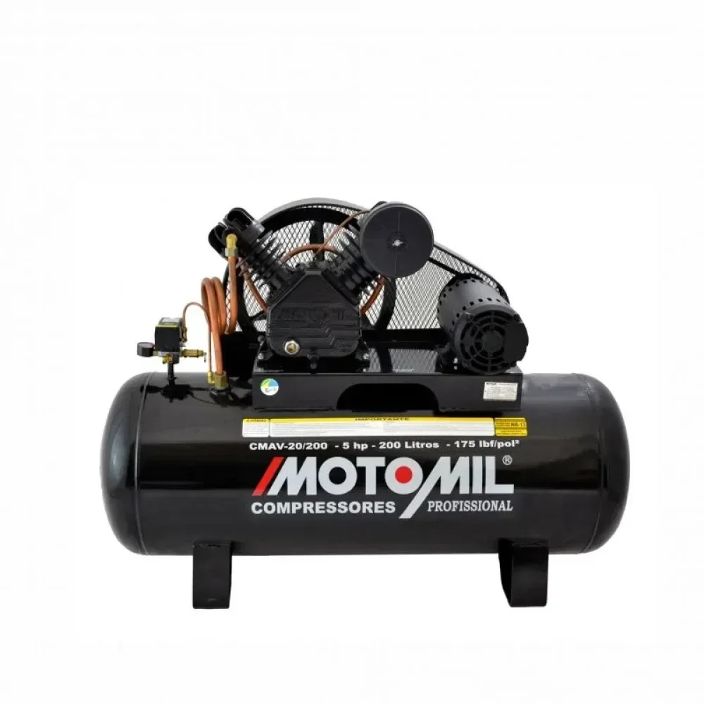 Compressor De Ar Cmav-20/200 280/380V Motomil - Imagem 5