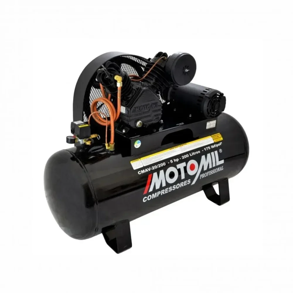 Compressor De Ar Cmav-20/200 280/380V Motomil - Imagem 6