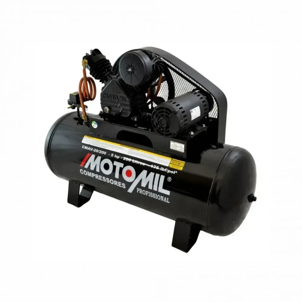 Compressor De Ar Cmav-20/200 280/380V Motomil - Imagem 8