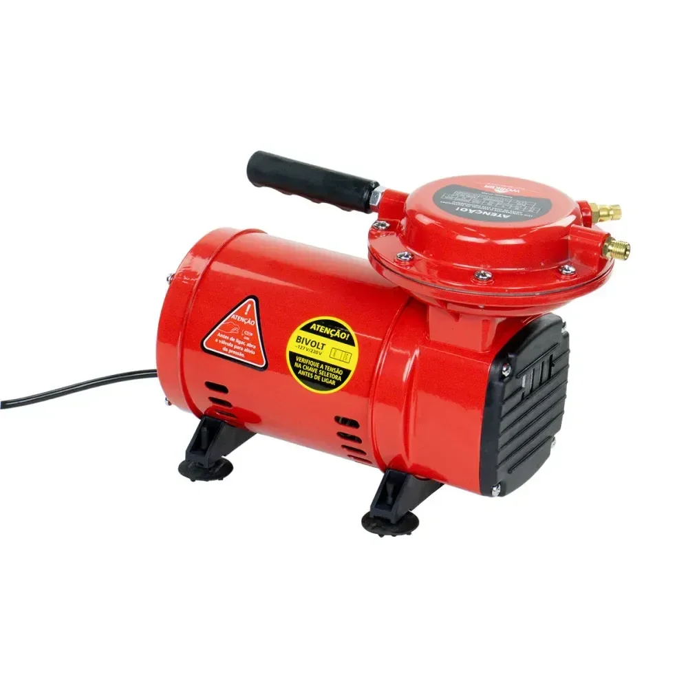Compressor De Ar Direto Com Kit De Pintura 370W Bivolt Worker - Imagem 3