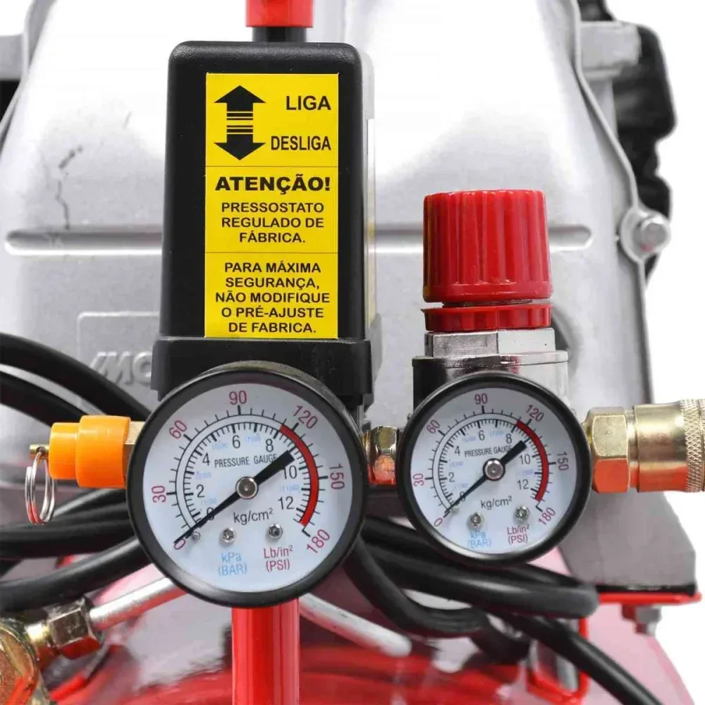 Compressor De Ar Mam-10/50 50L Motomil - Imagem 3