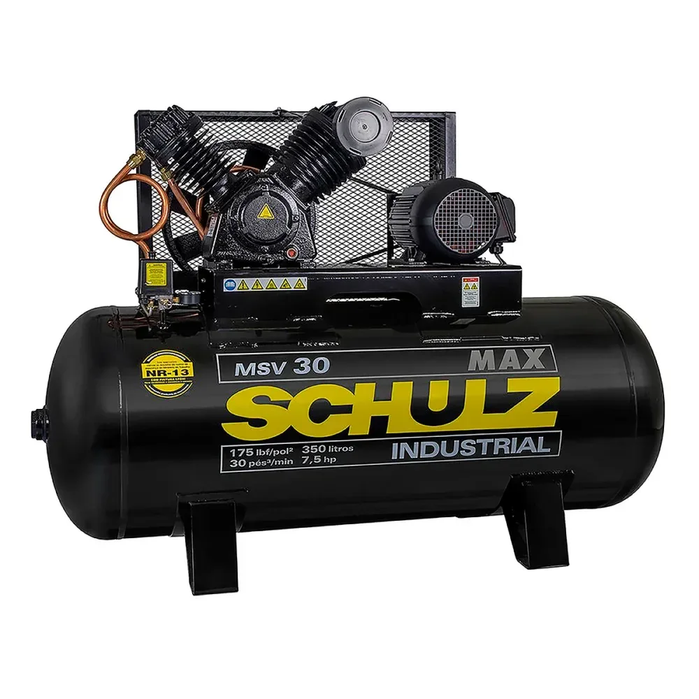 Compressor Max Msv30 7,5Hp 220/380V Schulz - Imagem 2