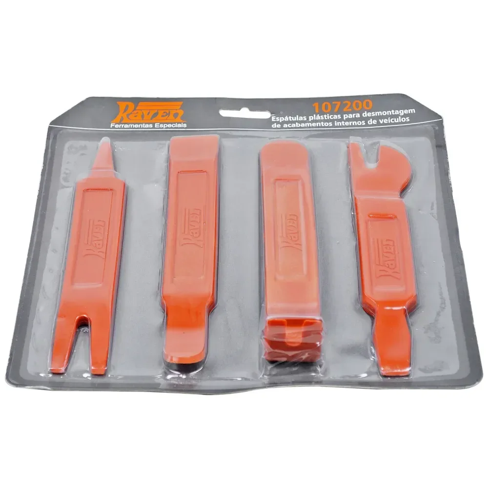 Conjunto De Espátulas Plásticas Raven - Imagem 2