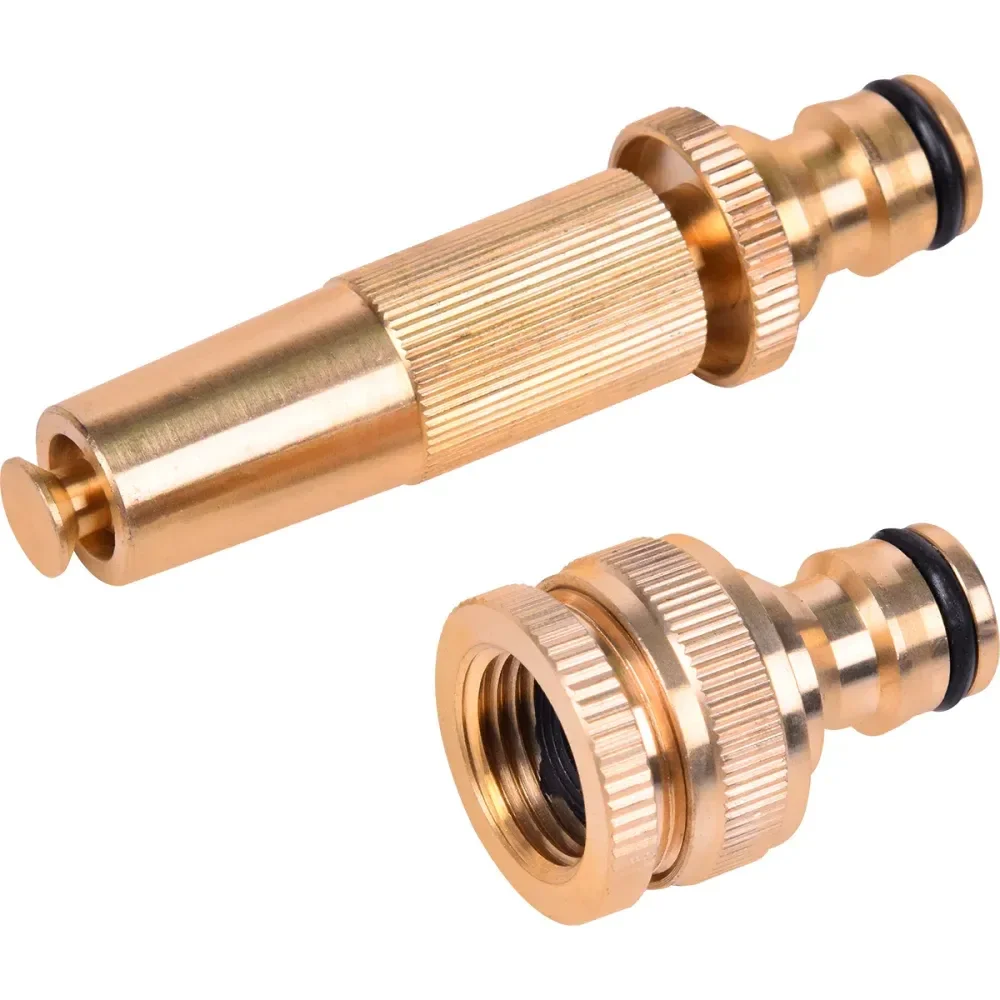 Conjunto Mangueira 4 Peç Latão Collins - Imagem 2