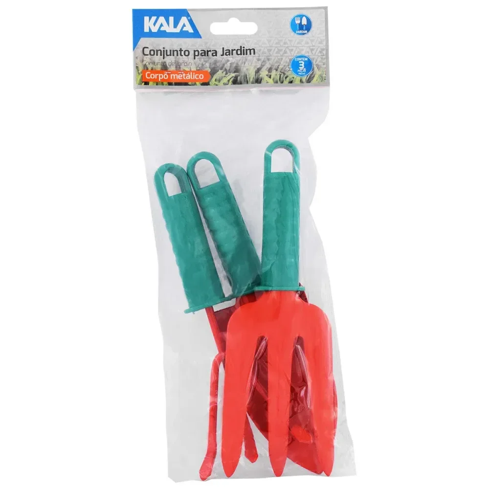 Conjunto Para Jardim Em Corpo Metálico De 3 Peç Kala - Imagem 8