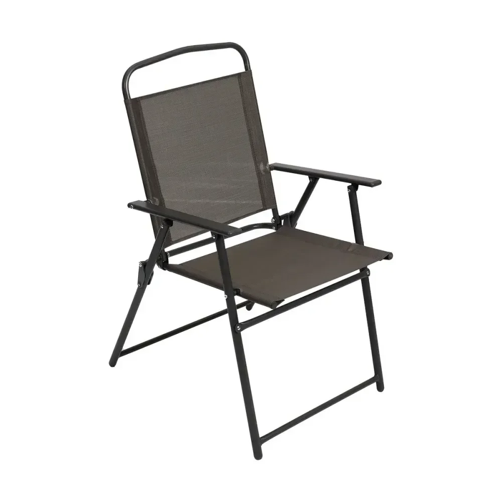 Conjunto Para Jardim Mesa Tampo De Vidro 6 Peç Kala - Imagem 4