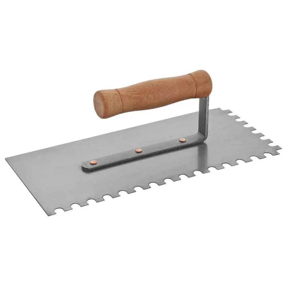 Desempenadeira Aço Dentada 25X5 X 12Cm Cabo Aberto Worker - Imagem 3