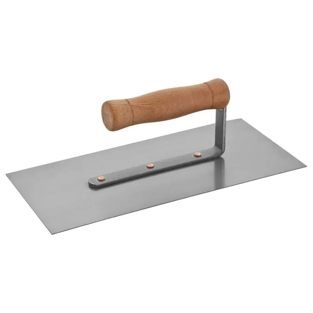 Desempenadeira Aço Lisa 25,5 X 12Cm Cabo Aberto Worker - Imagem 2