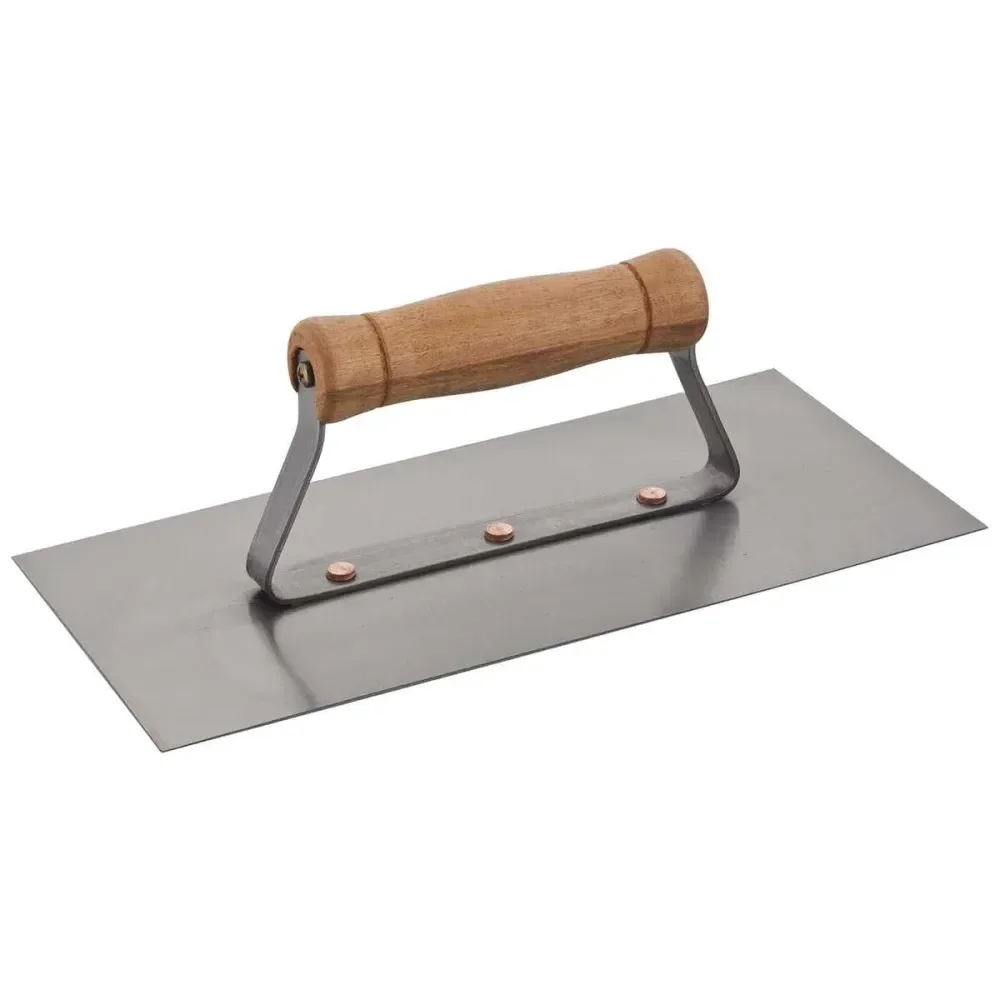 Desempenadeira Aço Lisa 35 X 12Cm Cabo Fechado Worker - Imagem 2