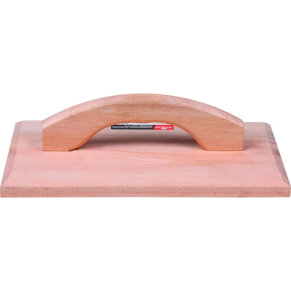 Desempenadeira De Madeira Sem Espuma 17X27 Worker - Imagem 3