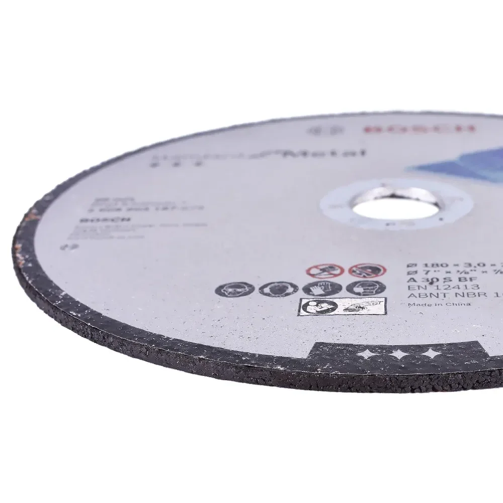 Disco Abrasivo Para Corte Em Metal 180 X 3Mm Grão 30 Bosch - Imagem 5