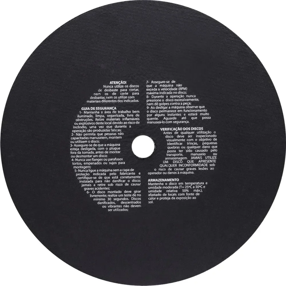 Disco Corte Aço 14 X 7/64 X 1 Worker - Imagem 2