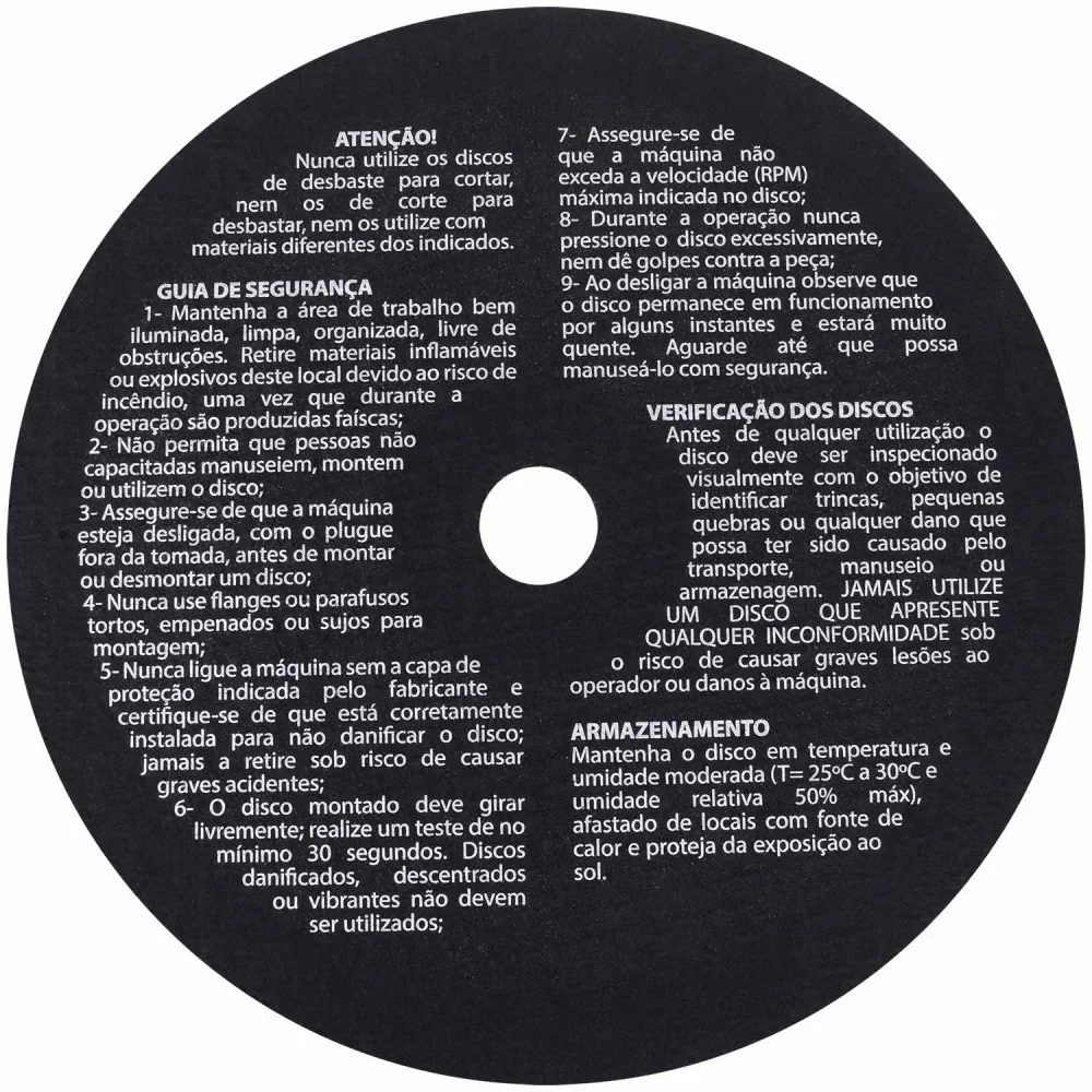 Disco De Corte Aço 10 Worker - Imagem 2