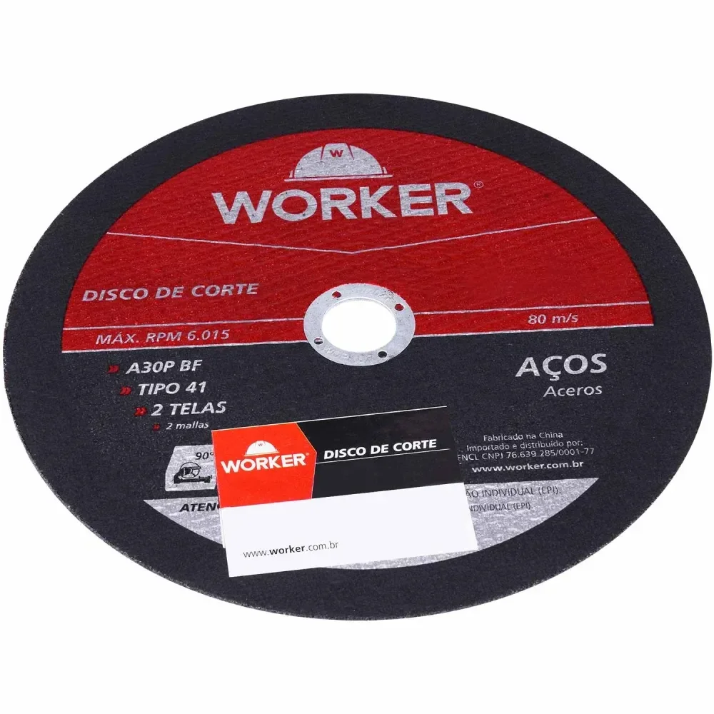 Disco De Corte Aço 10 Worker - Imagem 3