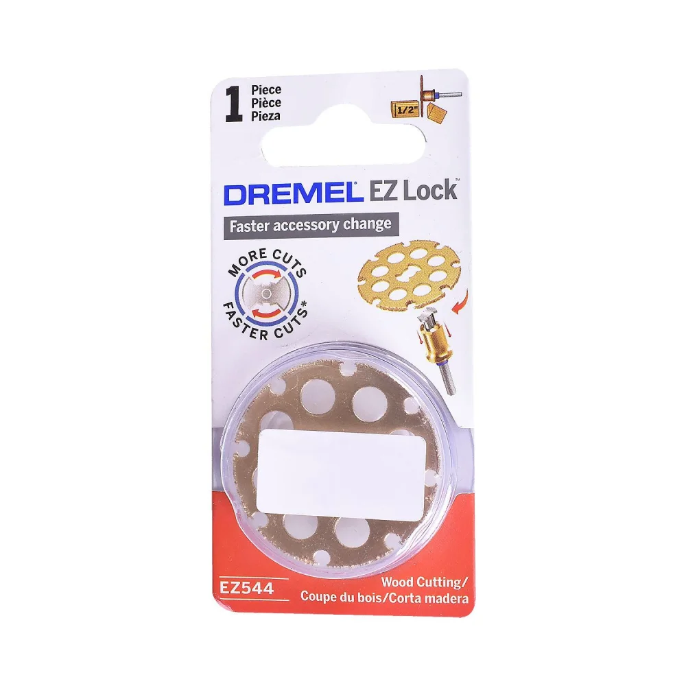 Disco De Corte De Carboneto Para Madeira 1.1/2 Ez544 Dremel - Imagem 5