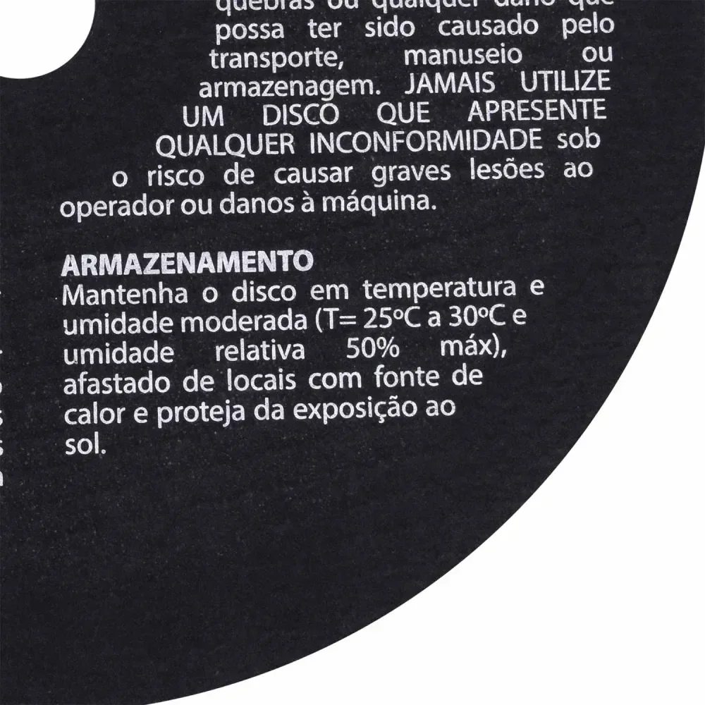Disco De Corte Para Aço 10 X 254Mm Worker - Imagem 4