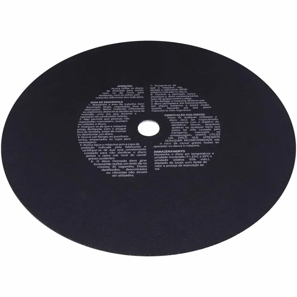 Disco De Corte Para Aço 14 X 355,6Mm Worker - Imagem 2