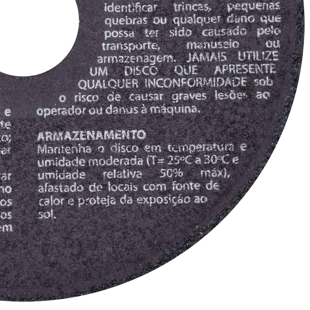 Disco De Corte Para Aço A30P Bf 4.1/2”/8” Worker - Imagem 5