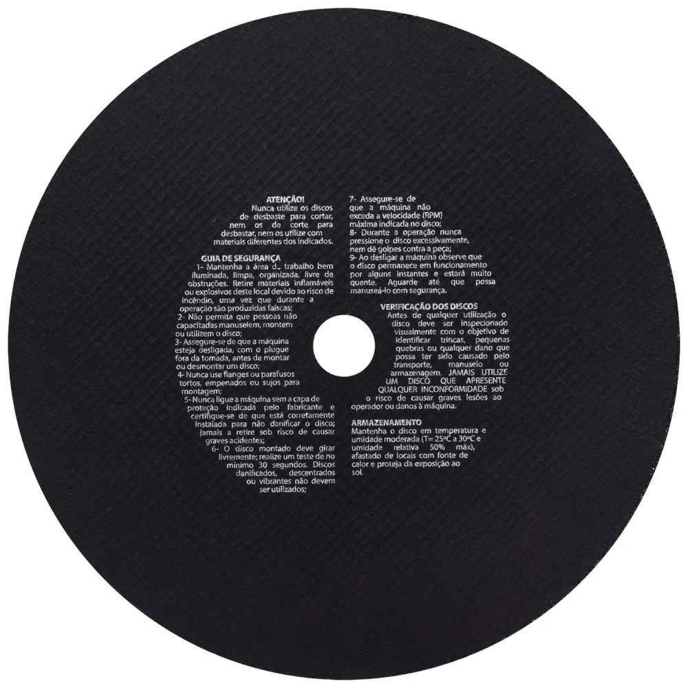 Disco De Corte Para Aço Com 2 Telas 12 Worker - Imagem 2