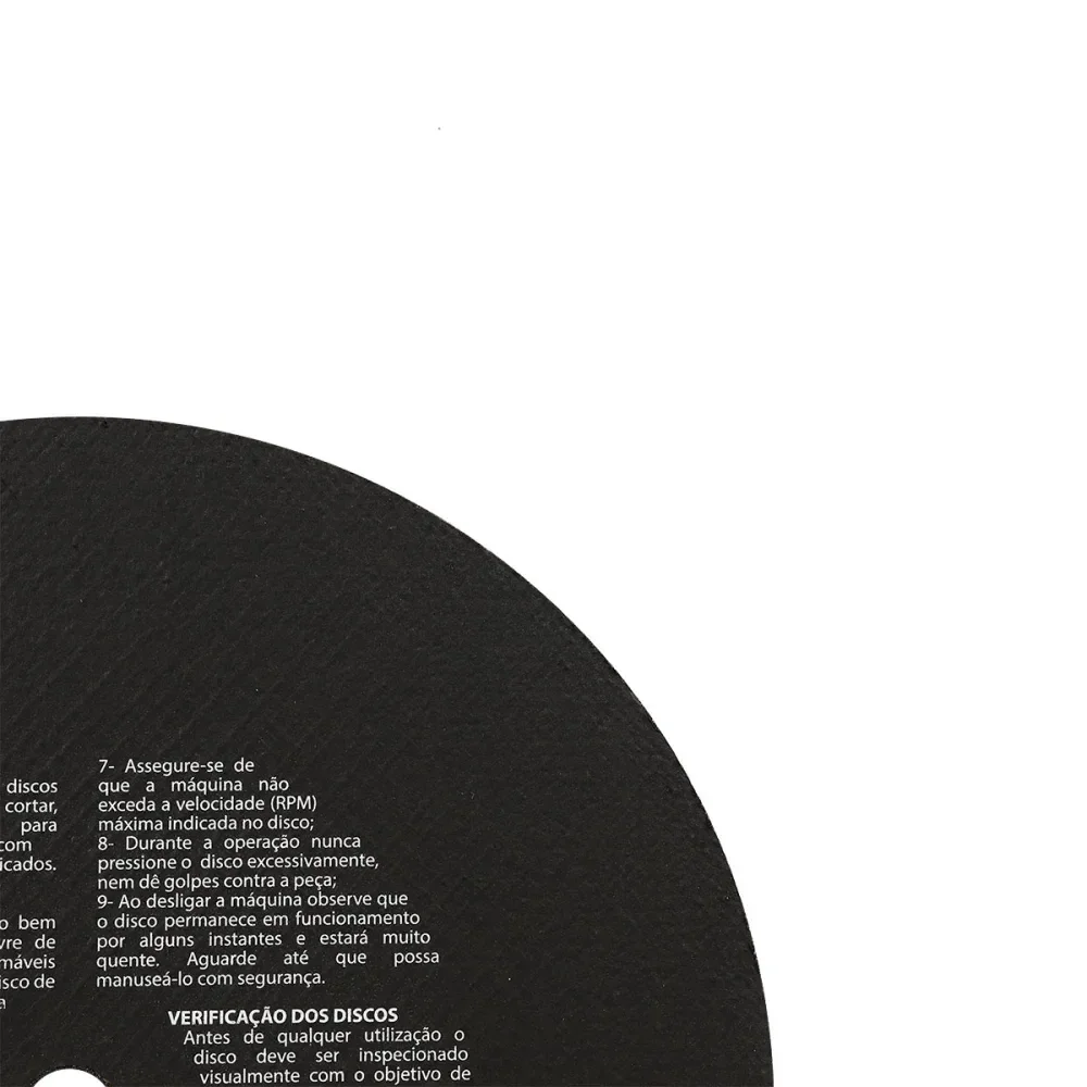 Disco De Corte Para Aço Com Furo 3/4 12X304,8Mm Worker - Imagem 3