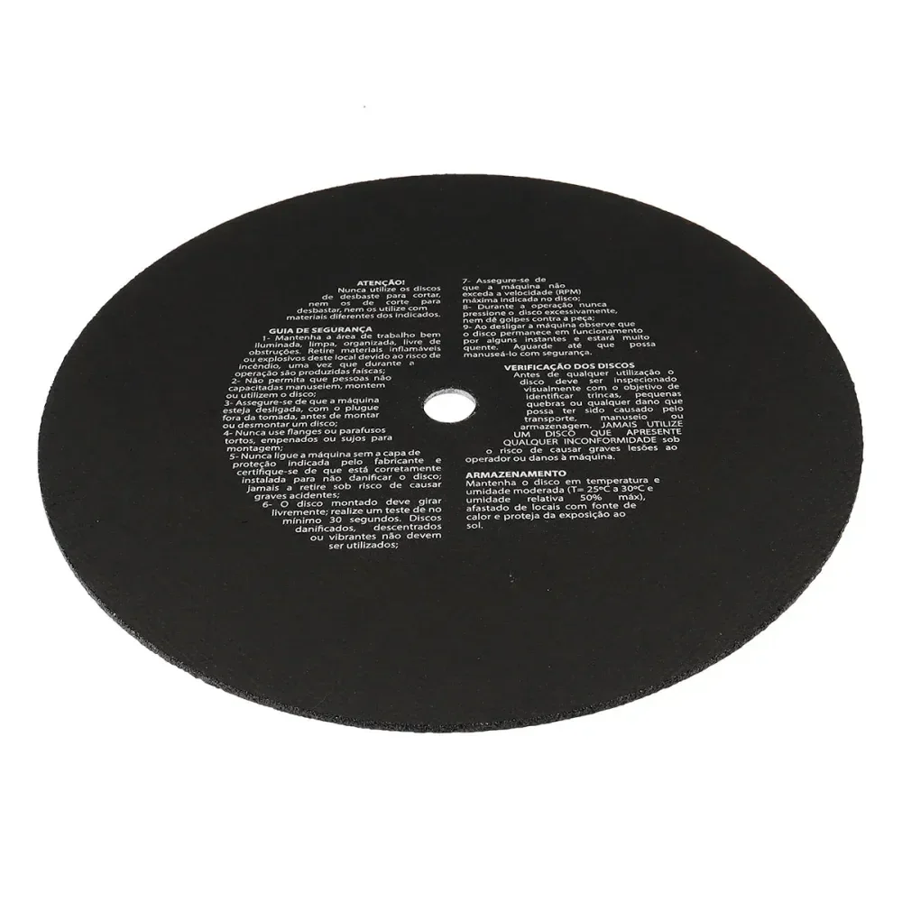 Disco De Corte Para Aço Com Furo 3/4 12X304,8Mm Worker - Imagem 5