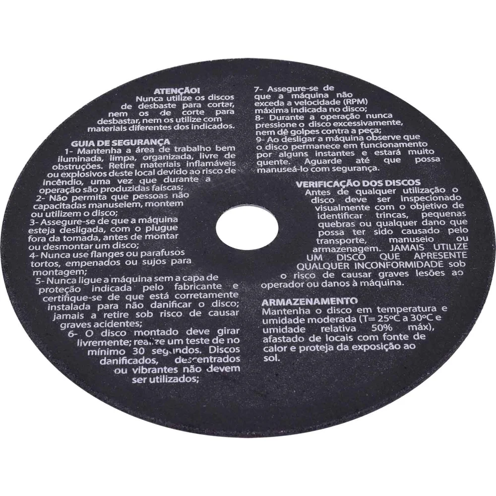 Disco De Corte Para Aço Inox 36 Grãos 4.1/2 22,23Mm Kala - Imagem 4