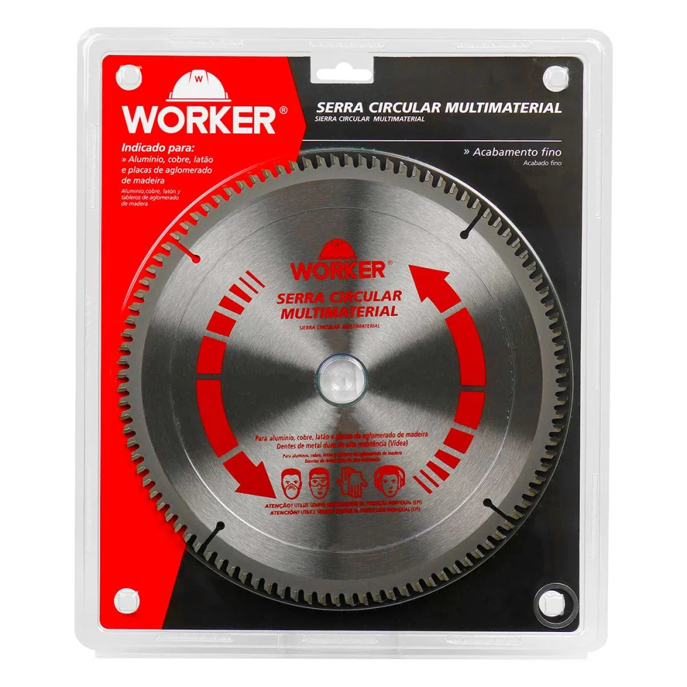Disco De Serra 7.1/4 60 Dentes 20Mm Worker - Imagem 2