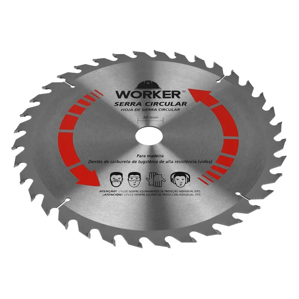Disco De Serra Widea 300X24 Dentes 30Mm Worker - Imagem 3