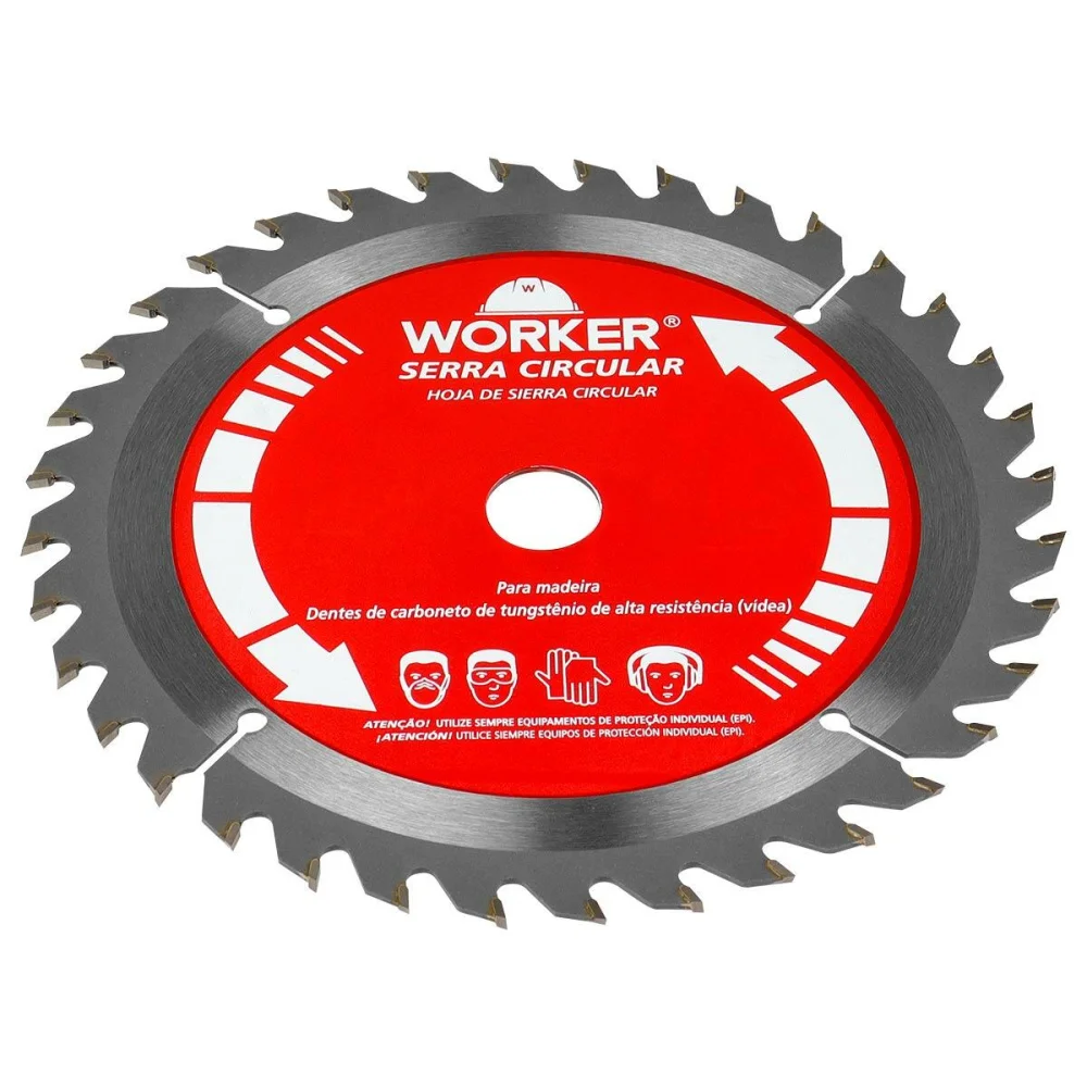 Disco De Serra Widea 7.1/4 24 Dentes 16Mm Worker - Imagem 2