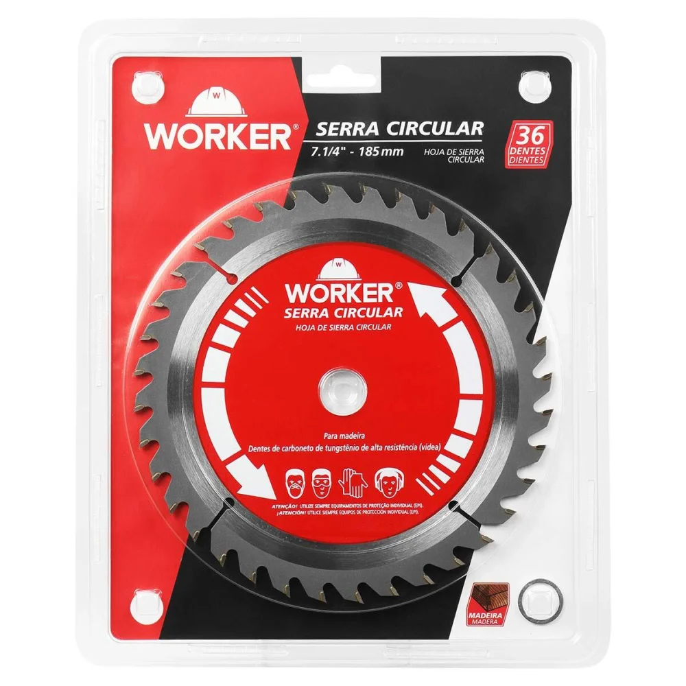 Disco De Serra Widea 7.1/4 36 Dentes 20Mm Worker - Imagem 2