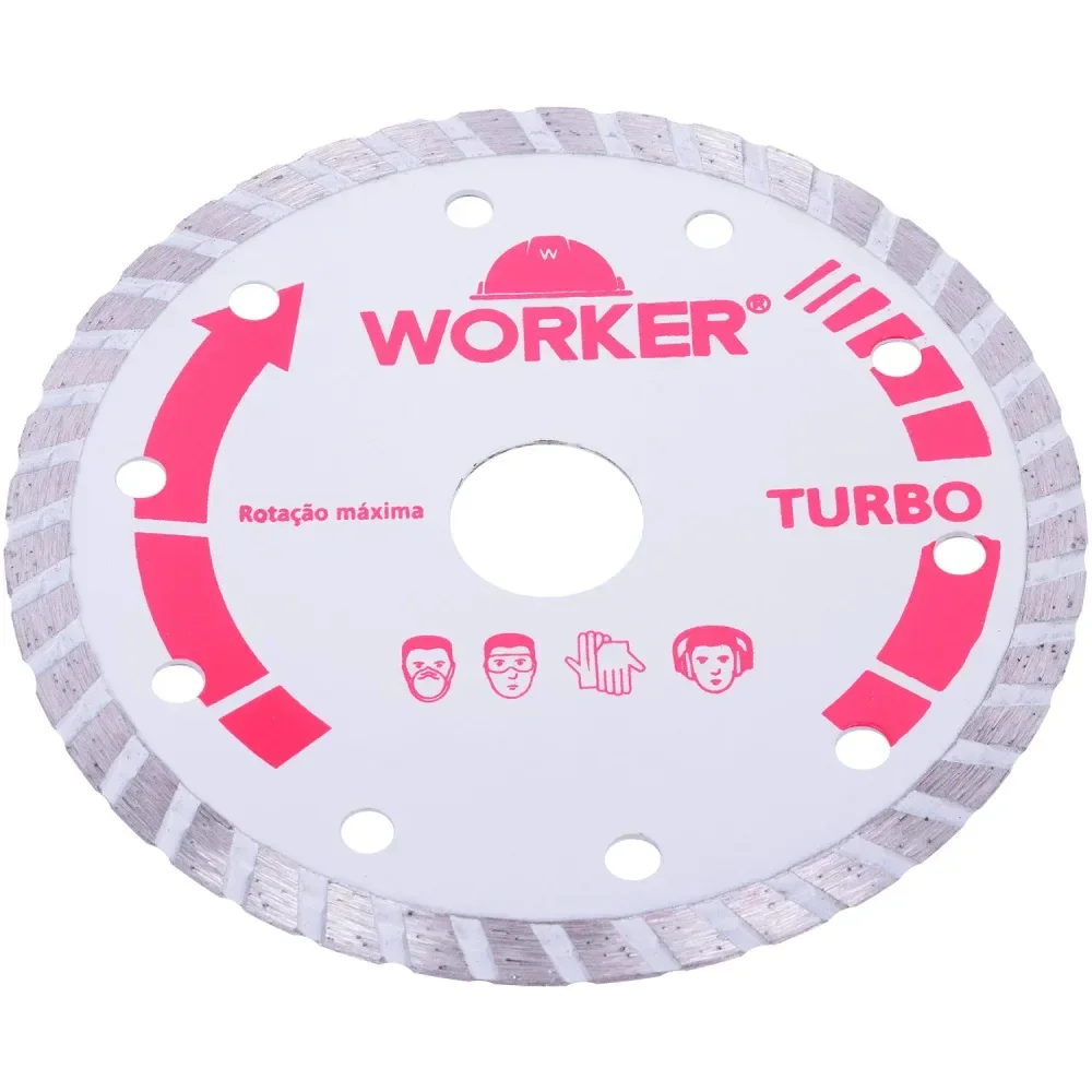Disco Diamantado 115Mm Turbo Worker - Imagem 3