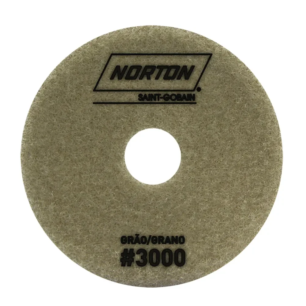 Disco Diamantado Flexível 100Mm Grão 3000 Cinza Norton - Imagem 2