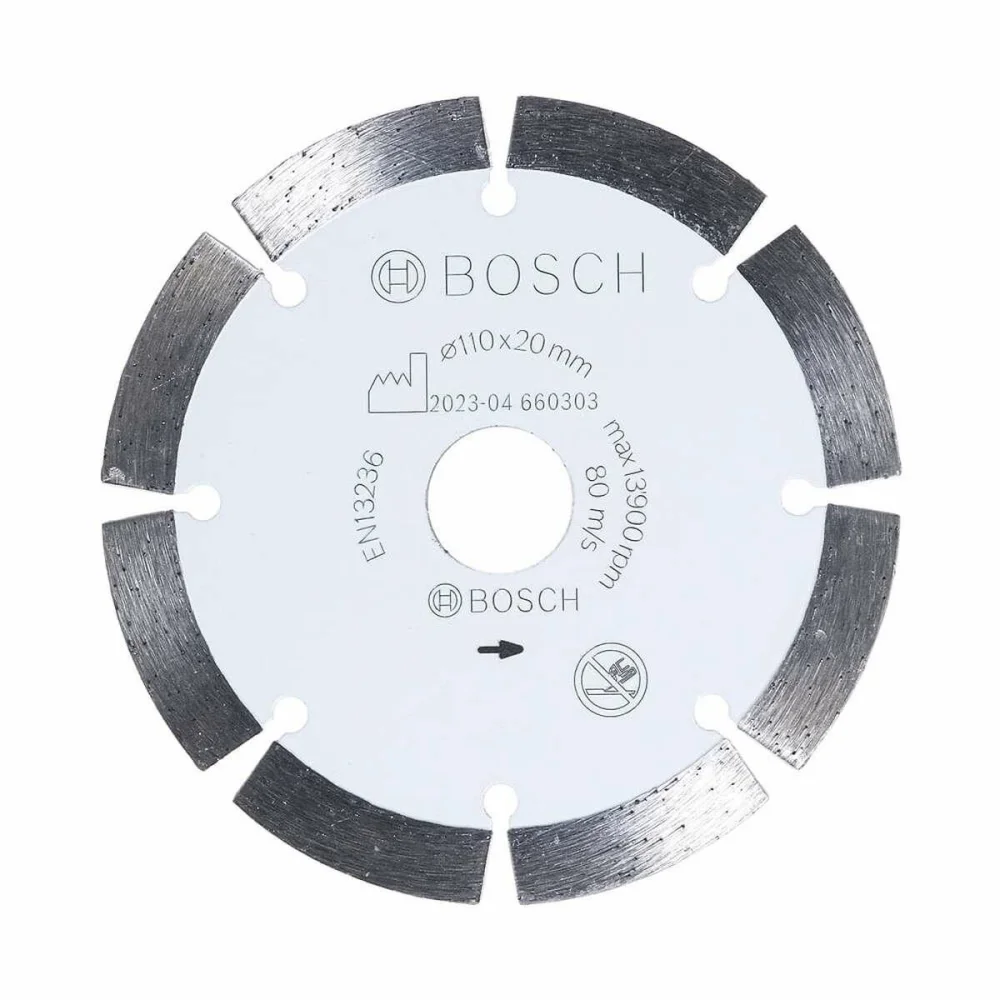 Disco Diamantado Segmentado 110Mm Bosch - Imagem 2