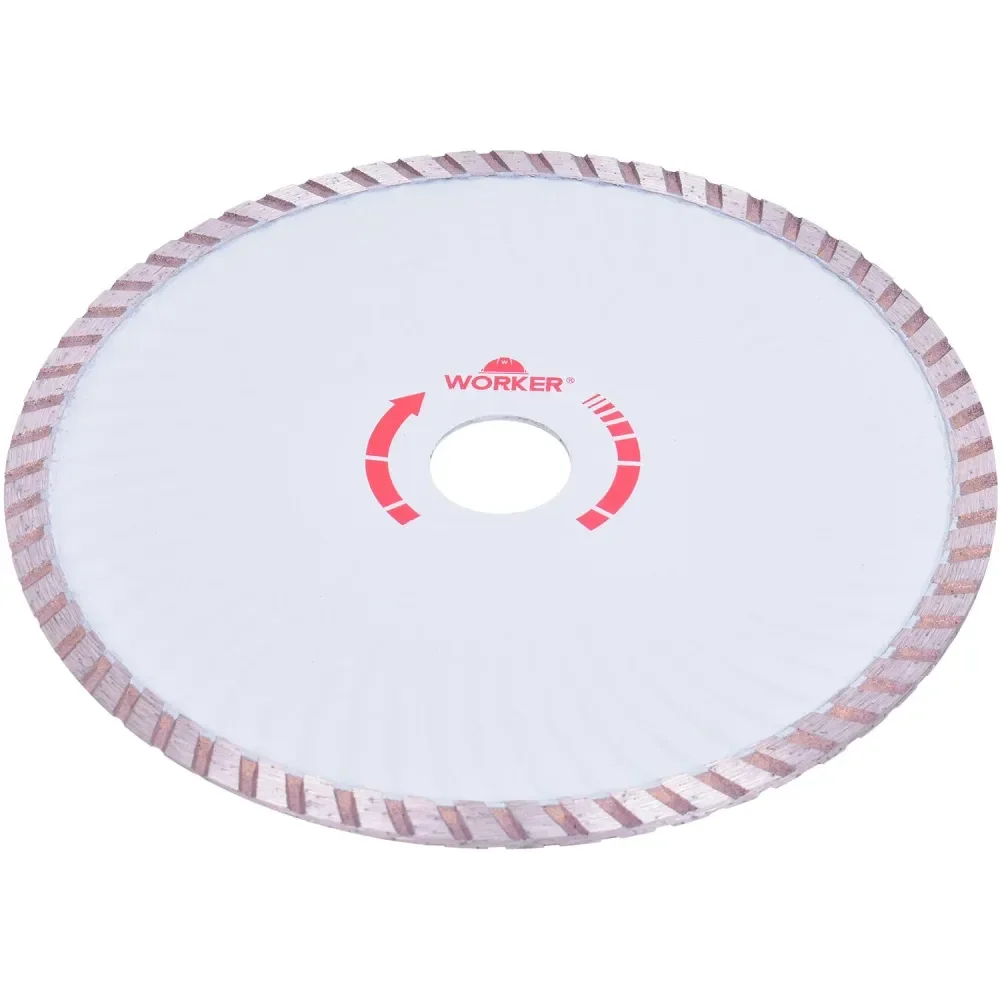 Disco Diamantado Turbo 110Mm X 20Mm Worker - Imagem 3