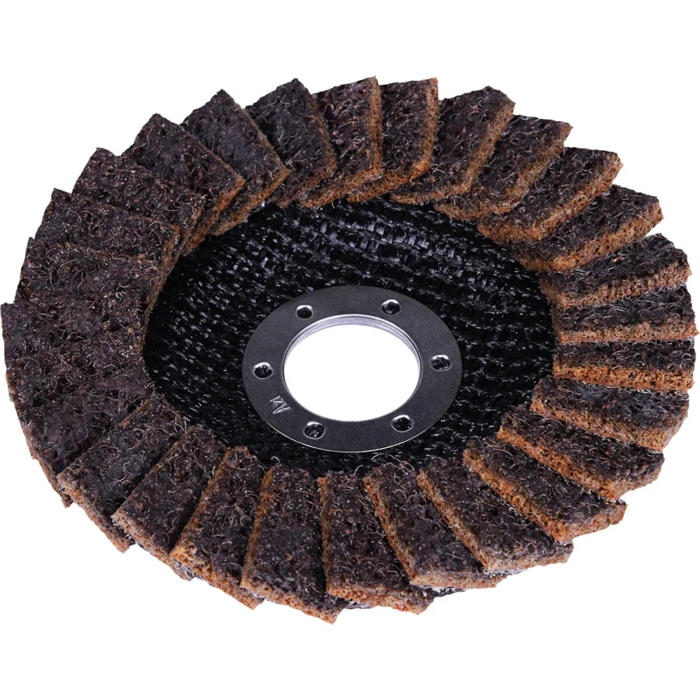 Disco Flap De Manta Abrasiva Grão 40 4.1/2/8 13300Rpm Worker - Imagem 4