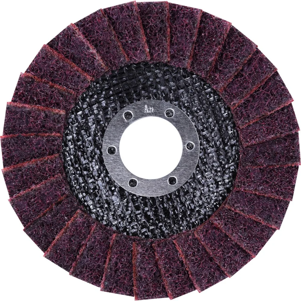 Disco Flap De Manta Abrasiva Grão 60 4.1/2/8 13300Rpm Worker - Imagem 2