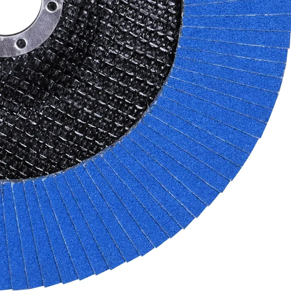 Disco Flap Inox Reto Grão 40 7/8 8500Rpm Worker - Imagem 4