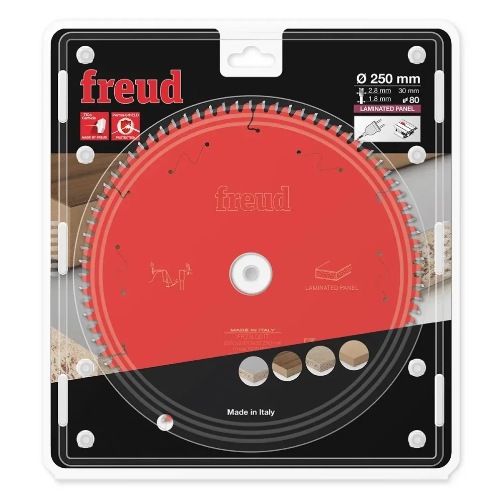 Disco Serra Circular 10 80 Dentes Para Mdf Fr23L001T Freud - Imagem 2