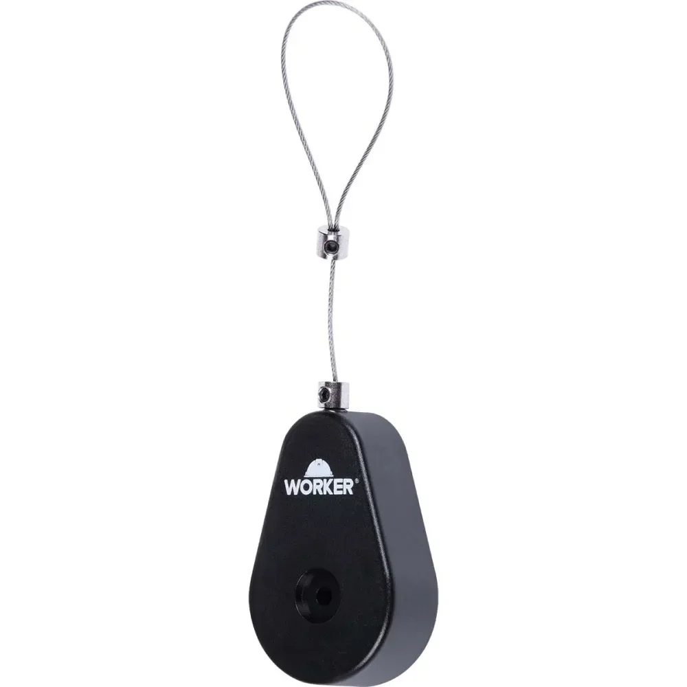 Dispositivo Antifurto Retrátil 1M Preto Worker - Imagem 3