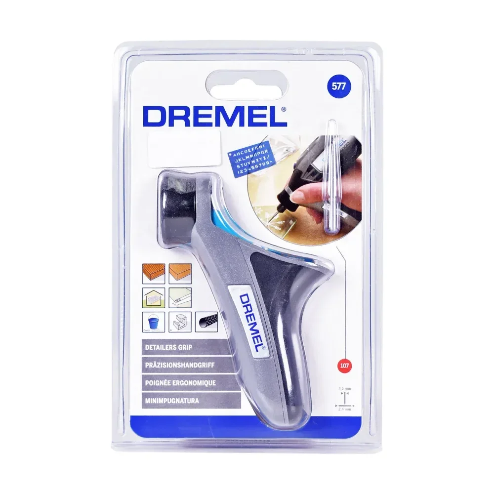 Empunhadeira Para Detalhes Auxiliar De Retífica 577 Dremel - Imagem 5