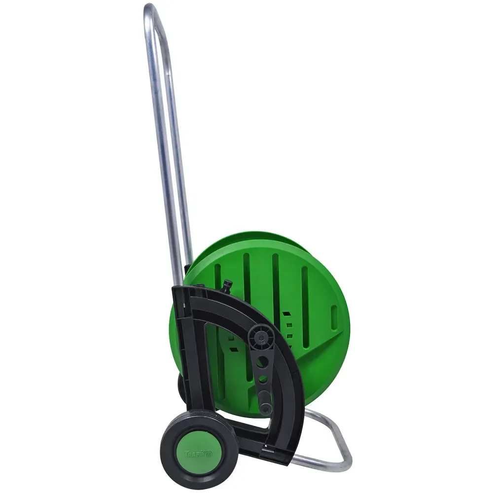 Enrolador De Mangueira De Jardim Com Rodas Em-65 Trapp - Imagem 2