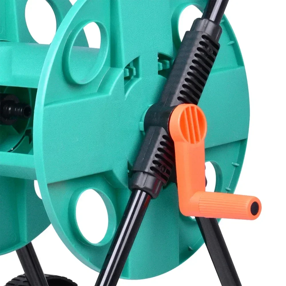 Enrolador Para Mangueira Com Rodas Plástico Reforçado 45M Kala - Imagem 6