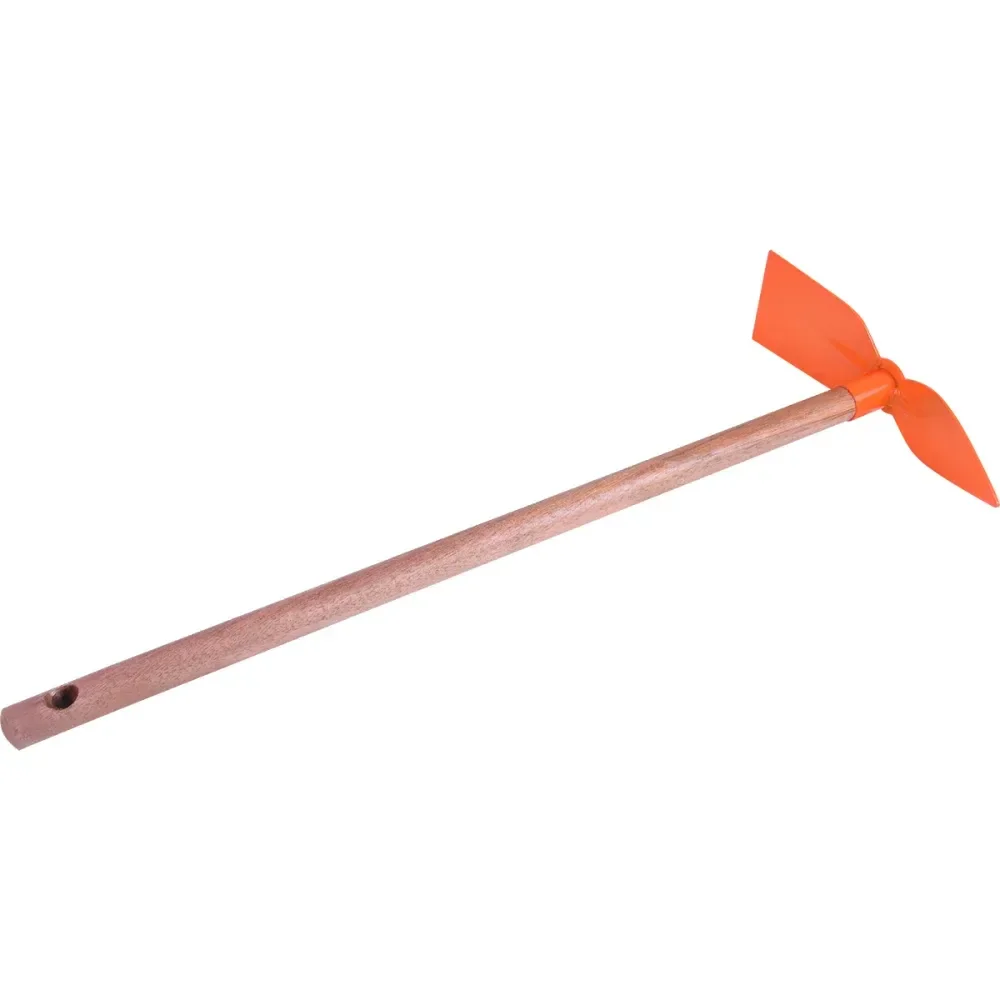Enxada Sacho Com 1 Ponta Para Jardim 0,6M Laranja Kala - Imagem 3