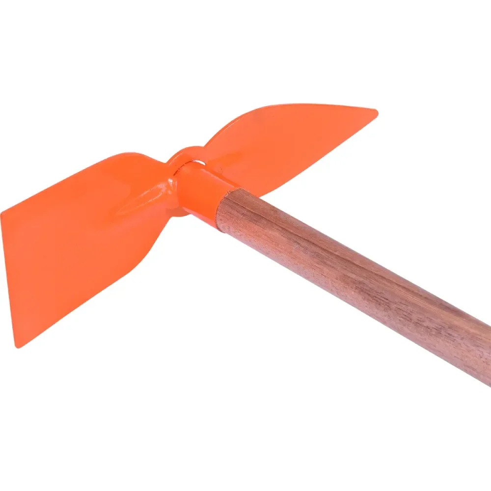 Enxada Sacho Com 1 Ponta Para Jardim 0,6M Laranja Kala - Imagem 4